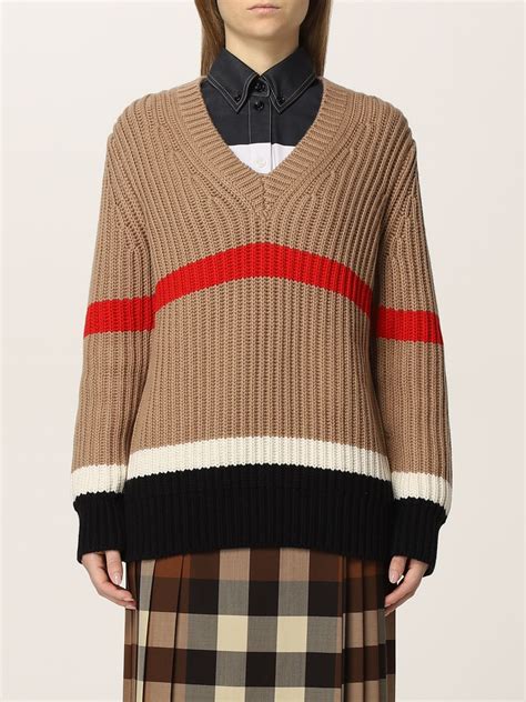 burberry oversized sweater|Burberry sweater women.